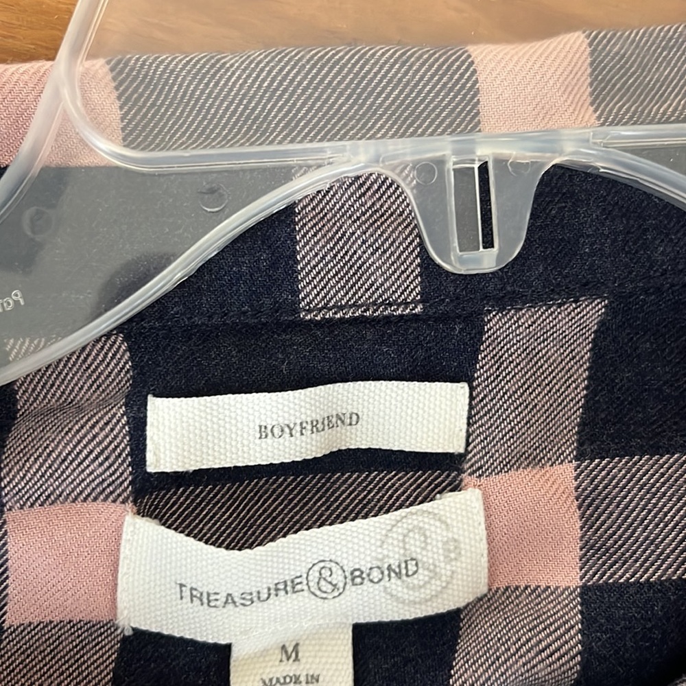Treasure & Bond Boyfriend Flannel - Picture 2 of 2